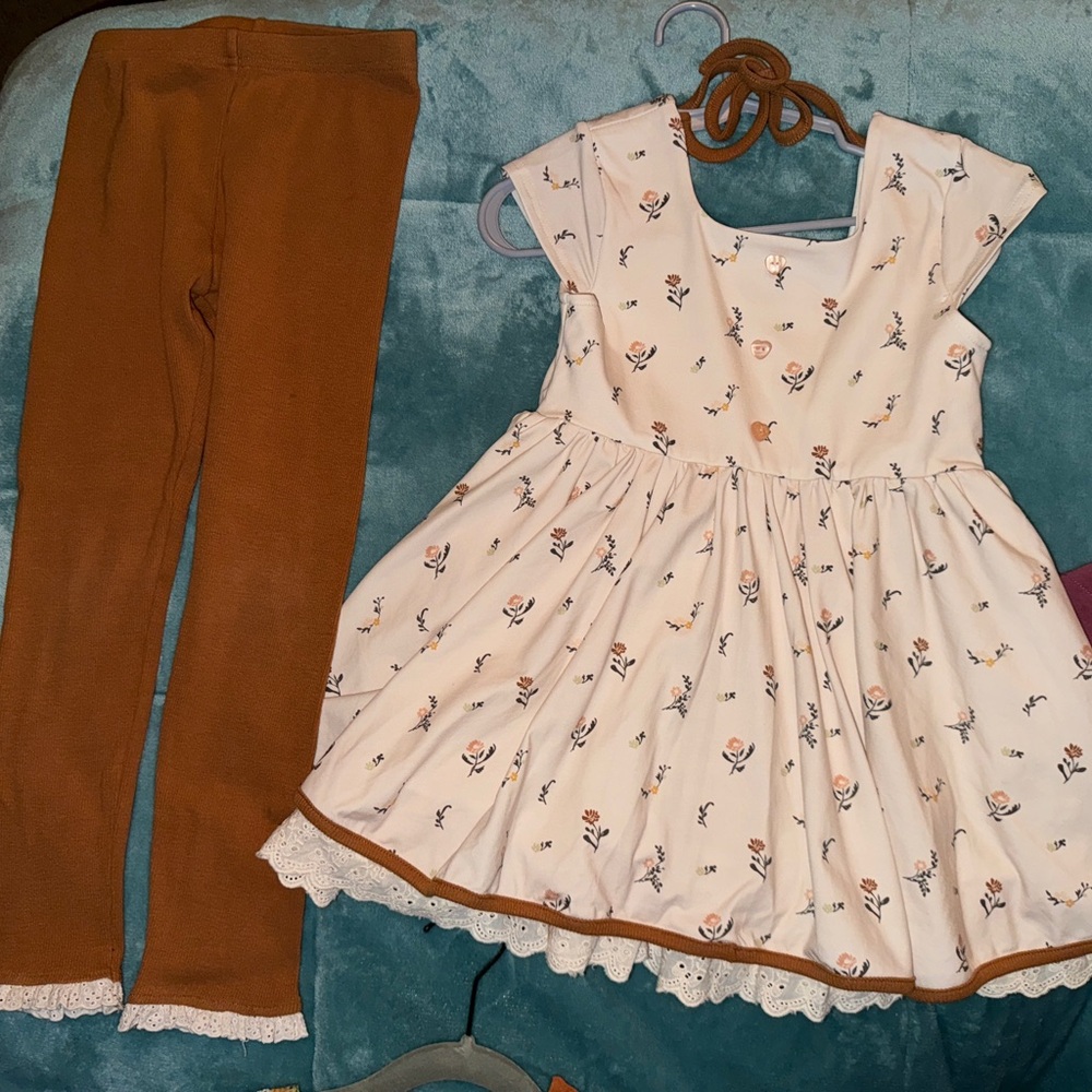 Love & Grow Fall Tunic set w. Leggings 6